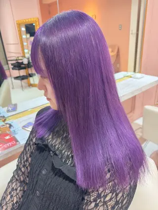 セミロング カラー Chérie所属・Chérie 渋谷/カラーサロンのヘアスタイル