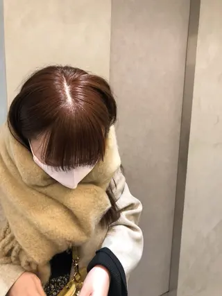 ロング カラー 佐野 えり奈のヘアスタイル
