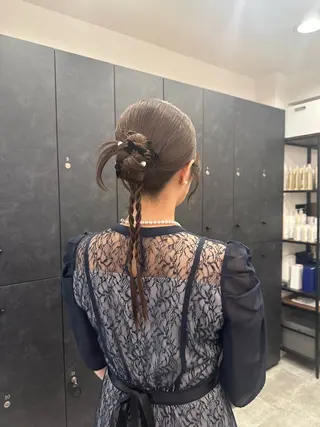 ロング ヘアアレンジ 銀座/ヘアセット シマムラ ミホのヘアスタイル