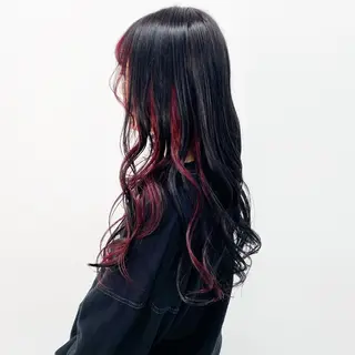 ロング カラー ヘアアレンジ 大橋 拓巳のヘアスタイル