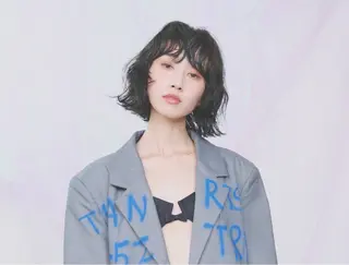 ショート 紙屋町ショート /ボブ　パーマ河内蓮のヘアスタイル