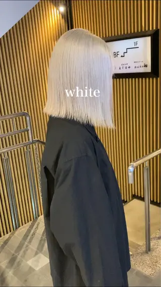 ミディアム カラー Selenehair 三条本店のヘアスタイル