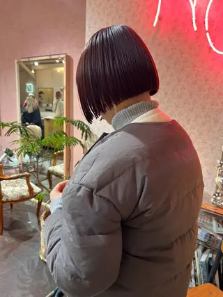 ショート iru所属・mi kiのヘアスタイル