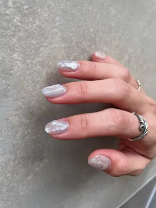ネイル 【淡色color/ nail】maikoのネイルデザイン