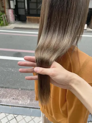 ロング カラー HIYOSHI　✂︎ 艶髪職人のヘアスタイル