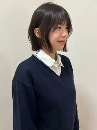 ショート 透明感🍨レイヤー ヘアセット/miyuのヘアスタイル