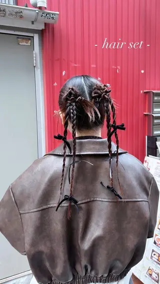 ヘアアレンジ Asuka/髪質改善 /カラー/ヘアセットのヘアスタイル