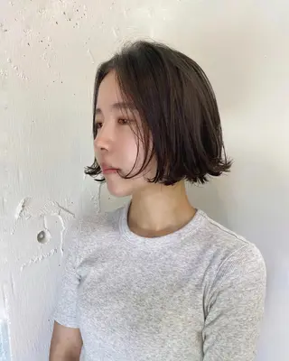 ショート パーマ Teal所属・大石 沙季のヘアスタイル