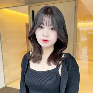 ミディアム カラー 🦋韓国系指名No1 店長/圓山 祐也🦋のヘアスタイル
