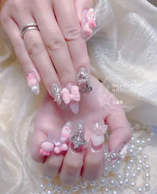 ネイル ラベンダーネイルサロン所属・日暮里♡研修生 チクさん（一同）のネイルデザイン