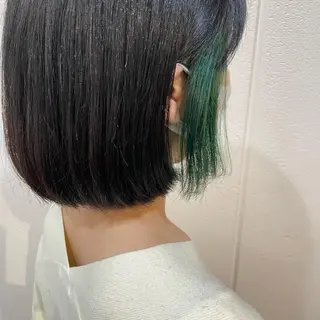 ショート カラー Lolonois梅田 /Okazaki:)のヘアスタイル