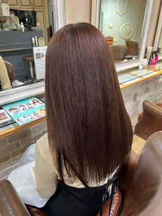 セミロング NOOS omotesando所属・表参道/ハイライト /tsumugiのヘアスタイル