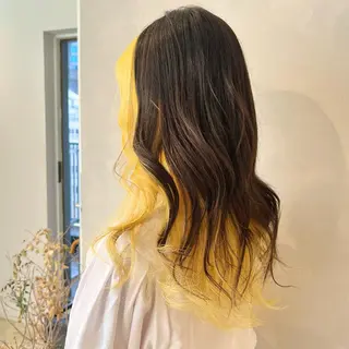 ロング カラー 🤍髪質改善➕透明感 カラー🤍川上葵のヘアスタイル