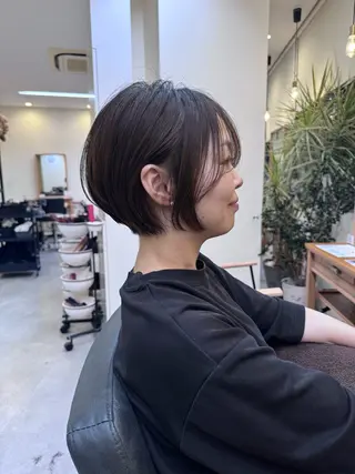 ショート HAIR POCKET ritta所属・城下 颯世のヘアスタイル