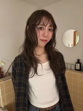 ロング カラー sakura🌸 レイヤー/韓国ヘアのヘアスタイル