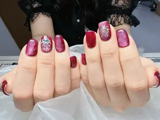 ネイル 森 ネイルサロン研修中♡のネイルデザイン