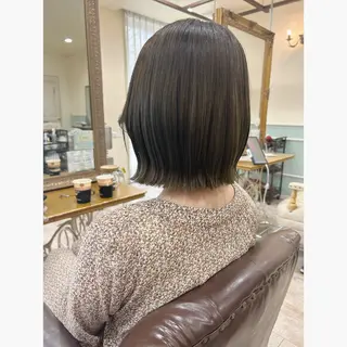 ミディアム カラー ナツミ🌼新越谷/ 骨格修正/艶髪のヘアスタイル