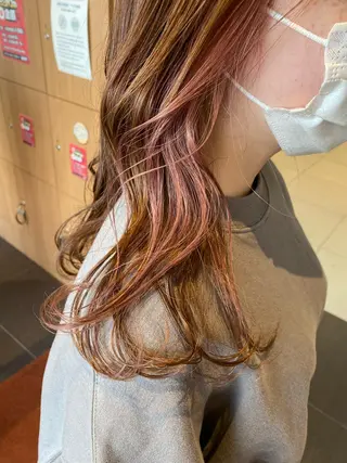 ロング カラー 透明感カラーブリーチ 🌼シゲモトアヤ🌼のヘアスタイル