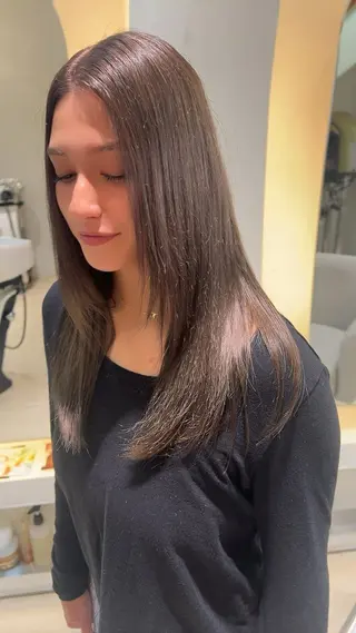 ミディアム カラー 堀井 凌平のヘアスタイル