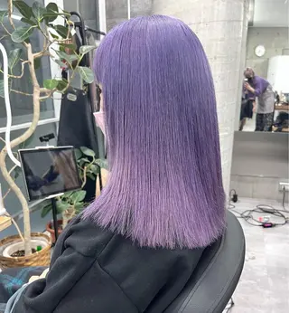 ミディアム カラー welring所属・Aoba 🫧艶ハイトーン🫧のヘアスタイル