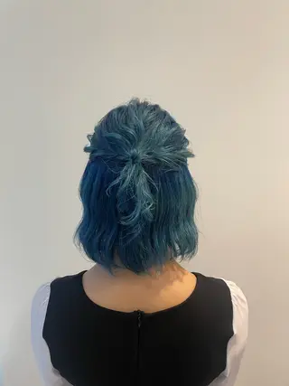 ショート ヘアアレンジ 堀 ゆきみのヘアスタイル