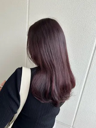 ロング カラー 《暖色/韓国レイヤー 》🇰🇷桑原ユキネのヘアスタイル