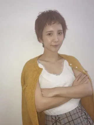 ショート 店長 ✂️ムラカミ キラリのヘアスタイル