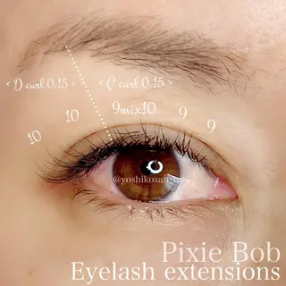 マツエク・マツパ Pixie Bob 🐈‍⬛　位田のヘアスタイル