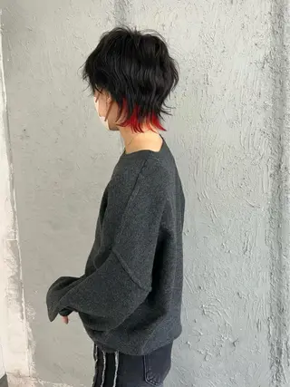 ショート カラー Mariana雛/ 西大分/ハイライトのヘアスタイル