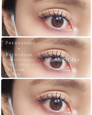 マツエク・マツパ EMMA plus．のマツエク・マツパデザイン