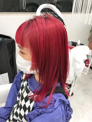 ロング カラー hair Freak所属・まつげ/艶髪 /SAYAKAのマツエク・マツパデザイン