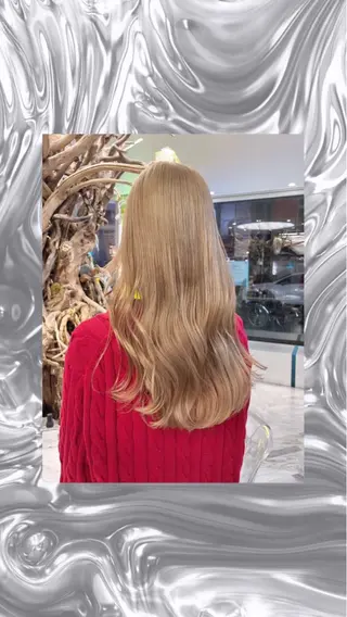 ロング 🩵yuribou ／カラー／ボブ🩵のヘアスタイル