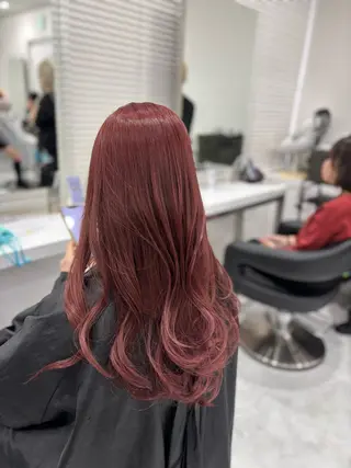 ロング 渋谷🥇透明感カラー 特化美容師のヘアスタイル