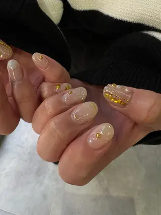 ネイル Hata nail 🎀個性派ニュアンスのネイルデザイン