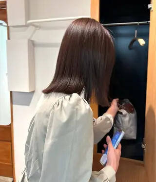 カラー aiko【艶カラー ・ミニモ年内で終了】のヘアスタイル