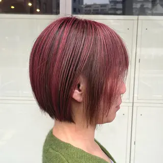 ショート SHUN 🫧透明感カラー🫧のヘアスタイル