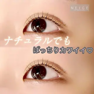 マツエク・マツパ NEIGE 栗田のマツエク・マツパデザイン