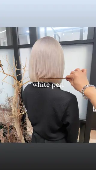 カラー storiiz所属・本田大輝top designerのヘアスタイル