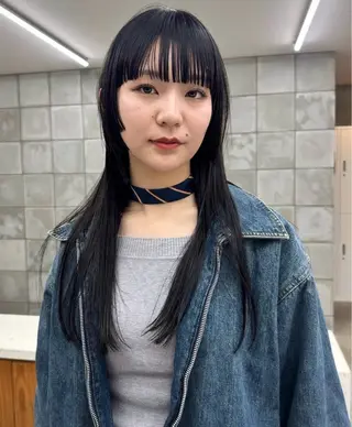 ロング カラー 榛地 渉馬のヘアスタイル