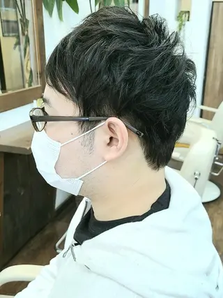 ショート メンズ 【大宮】デザイナー Anne 諳 アンのヘアスタイル