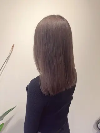 セミロング 🧡ミルクティー/ レイヤー🧡ショウナのヘアスタイル