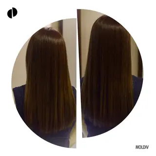 ロング カラー ✨縮毛矯正✨髪質改善 ナカシマ ユミのヘアスタイル