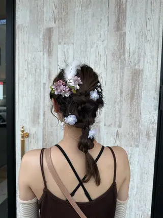 セミロング arl 豊田店アシスタントのヘアスタイル