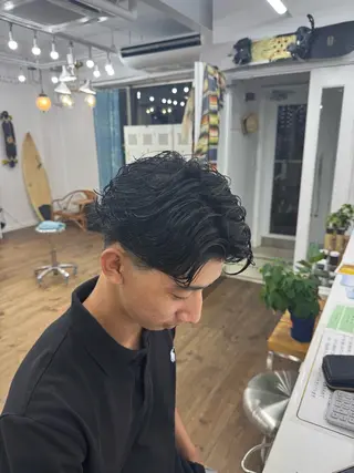 ショート パーマ メンズ メンズ特化サロン ユウヘイのヘアスタイル
