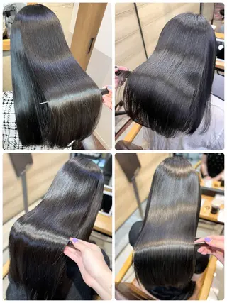 ロング youres hair WEST所属・ウルトワ髪質改善 ディレクター/熊倉都のヘアスタイル