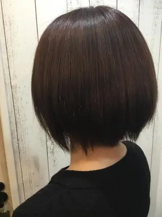 ショート カラー パーマ 金崎 新吾のヘアスタイル