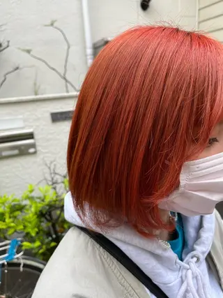 ミディアム カラー 原宿サロン代表 デザインカラー伊藤卓のヘアスタイル