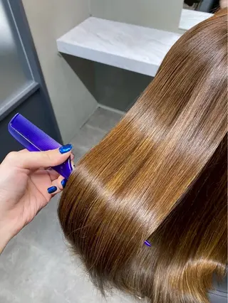 ロング 木村 智美のヘアスタイル