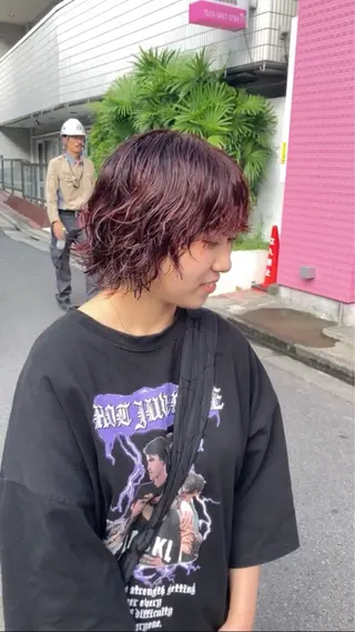 ショート ウルフレイヤー エクステ/kokiのヘアスタイル