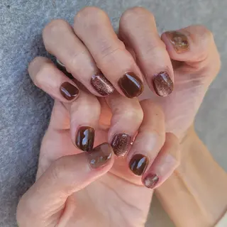 ネイル 🌲🌳🚪iiit o🌲🌳🌲のネイルデザイン